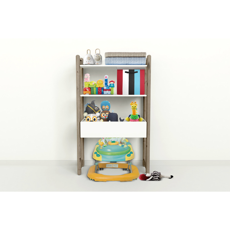 Гарнитур Midi D, 1 полка и 1 ящик-органайзер, коричневый Flexa 812650314 - Вид №2