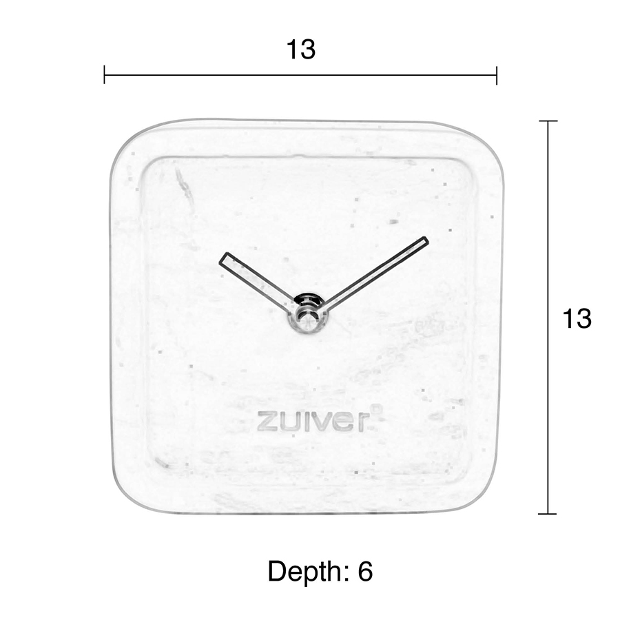 Часы Luxury Time белые Zuiver 8500039 - Вид №7