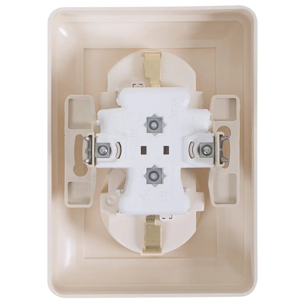 SYSTEME ELECTRIC W59 - Двойная розетка скрытого монтажа с защитными шторками 18799316 STLM-0012754 - Вид №2