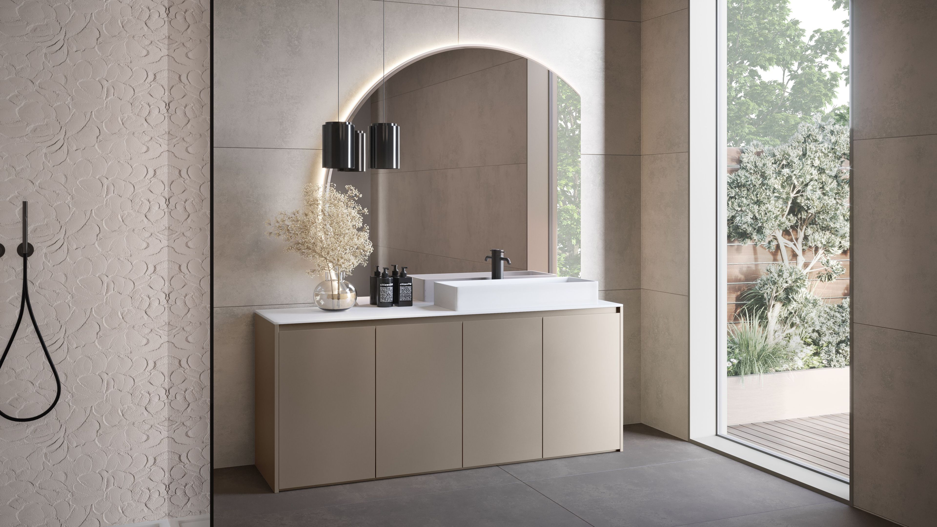 Напольный умывальник с дверцами Acquapazza PLAY with Matter ARCH-00034761 - Вид №1