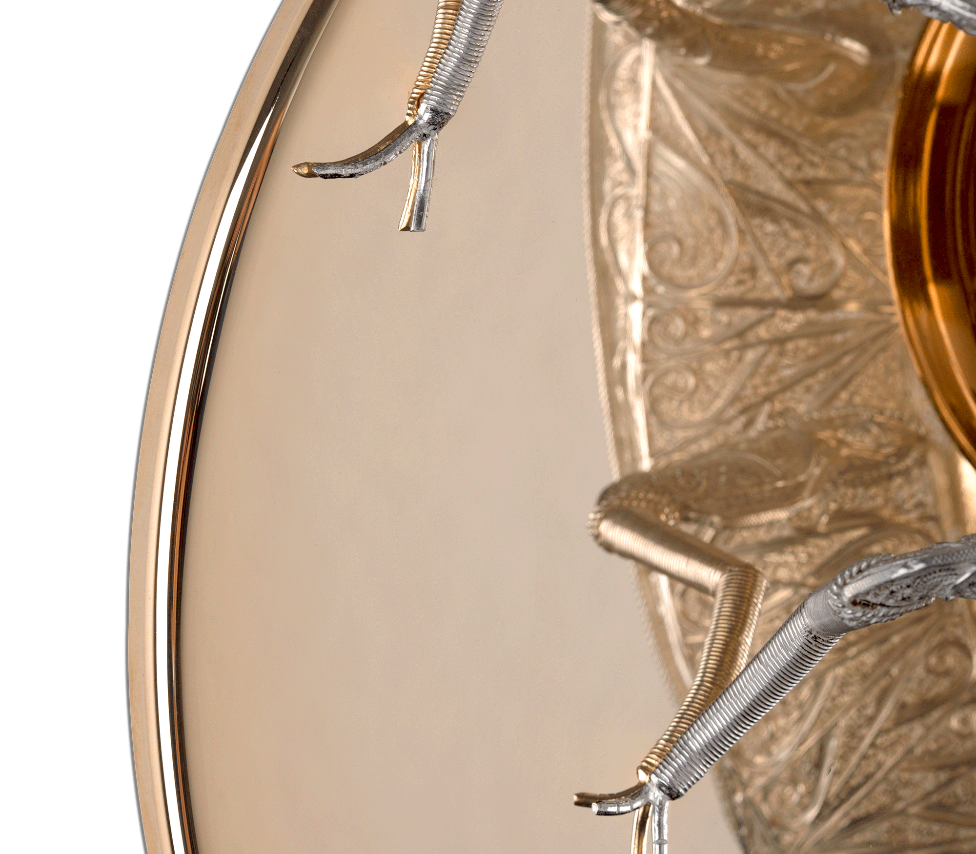 0-197 Филигранный настенный светильник lucanus Boca Do Lobo  - Вид №3