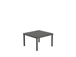 Металлический низкий садовый столик