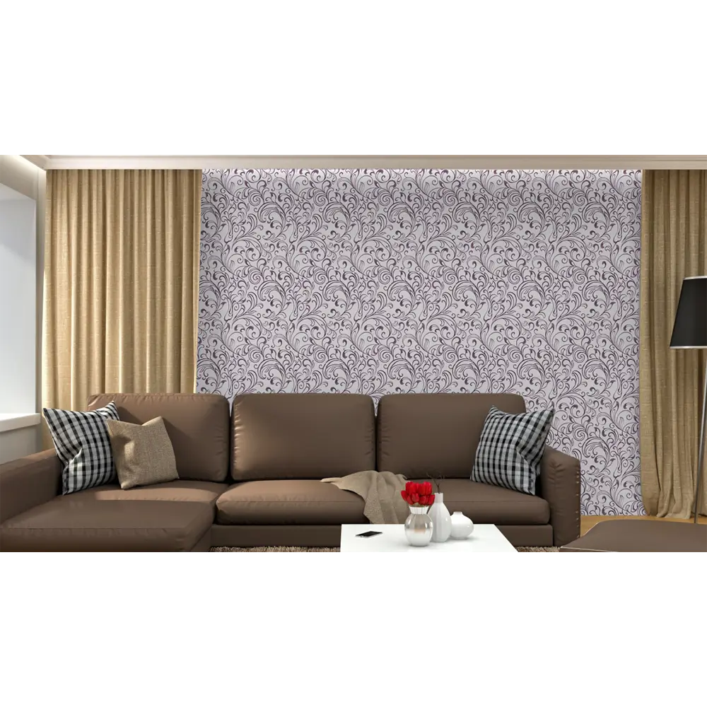 Обои флизелиновые Индустрия Pirouette белые 1.06 м 167050-96 82488713 STLM-2108523 - Вид №2