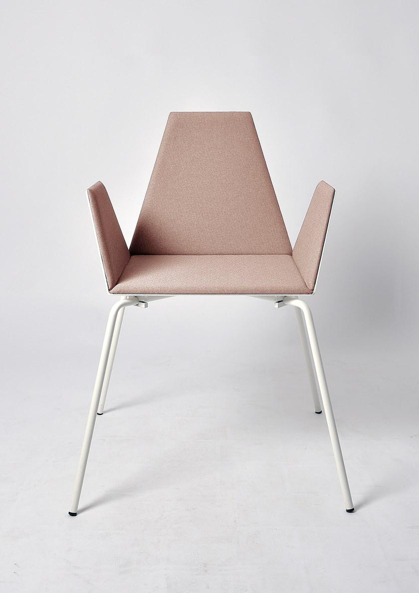 Lgtek Стул с обивкой и подлокотниками Tulipa sun-id-1461245 - Вид №5