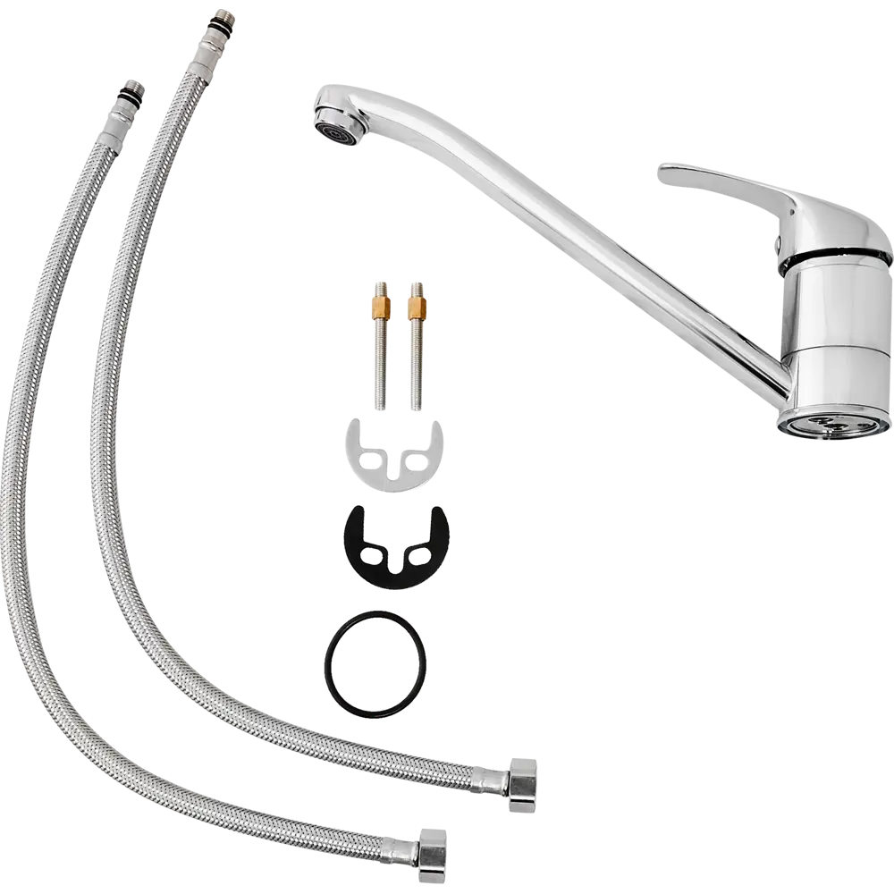 Смеситель кухонный Esko Merin MR07 высота 42 см цвет хром STLM-2138878 - Вид №4