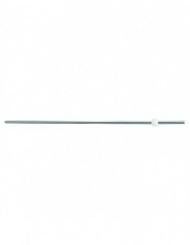 047000 000 00  Горизонтальный язычок с рычагом для слива для умывальника, длина 328 мм, нержавеющая сталь Valentin Сталь  - Вид №1