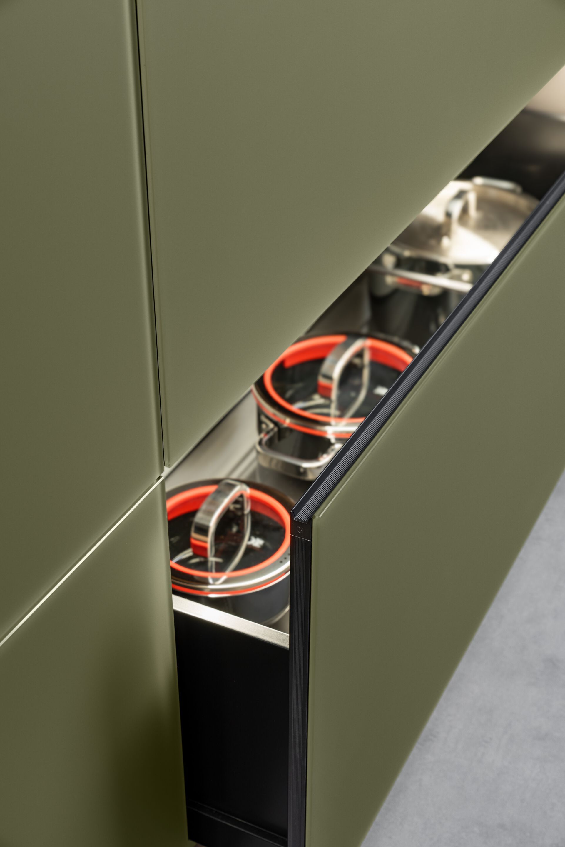 Встроенная стеклянная кухня VALCUCINE Artematica ARCH-00078879 - Вид №5