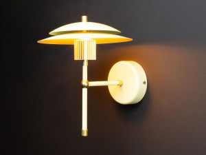 Стальной светодиодный настенный светильник