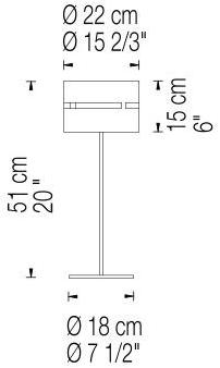 fambuena Настольная лампа из металла Luz oculta metal sun-id-1465084 - Вид №5