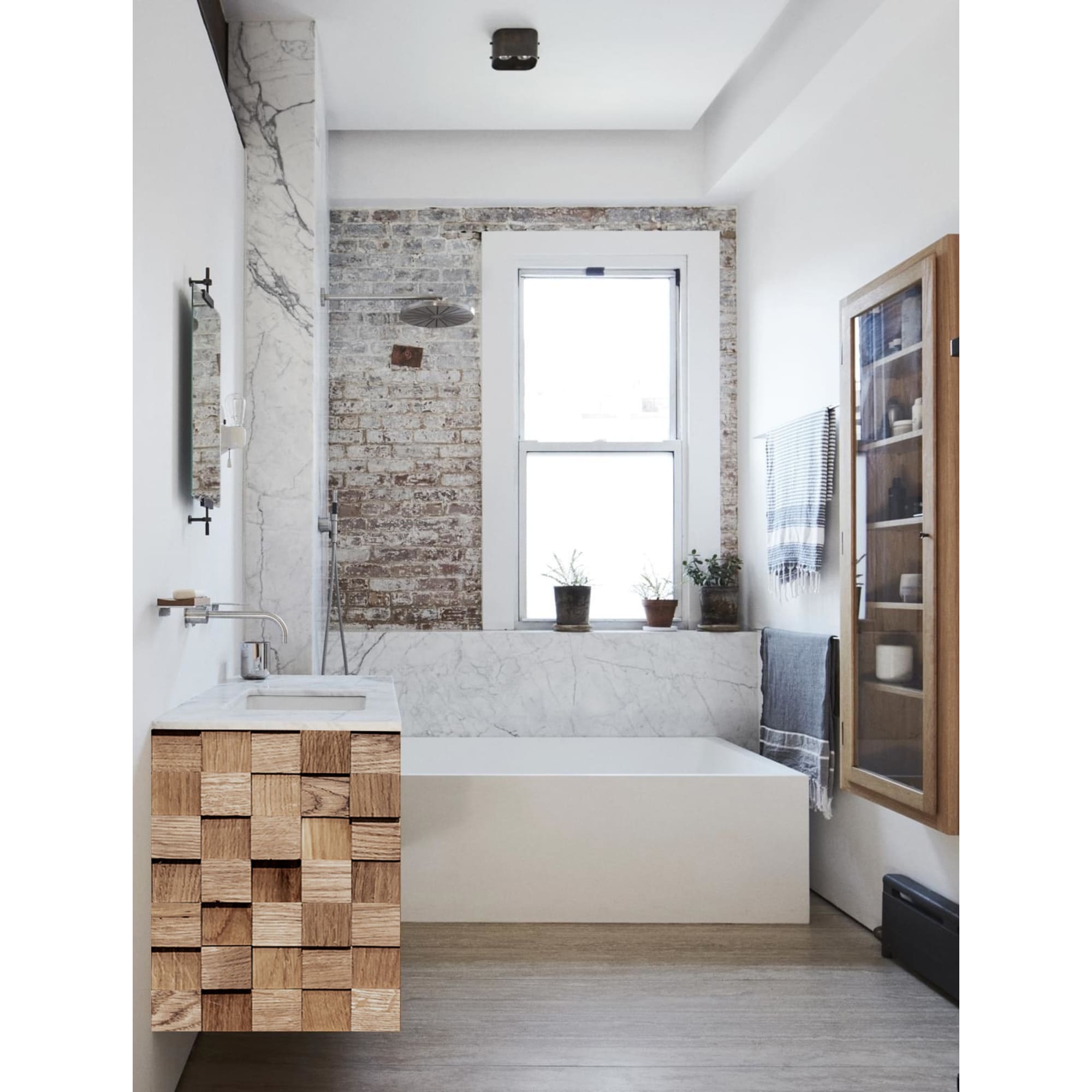 82366173 3D мозаика на сетке рельефная Дуб 0.09 м² Santreyd  - Вид №6