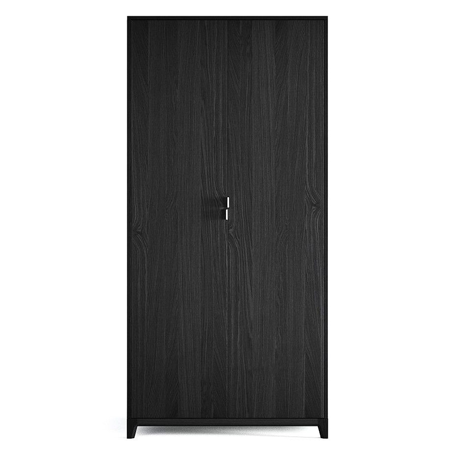 Шкаф двухдверный распашной черный Case №3 THE IDEA  210420 Черный  - Вид №4