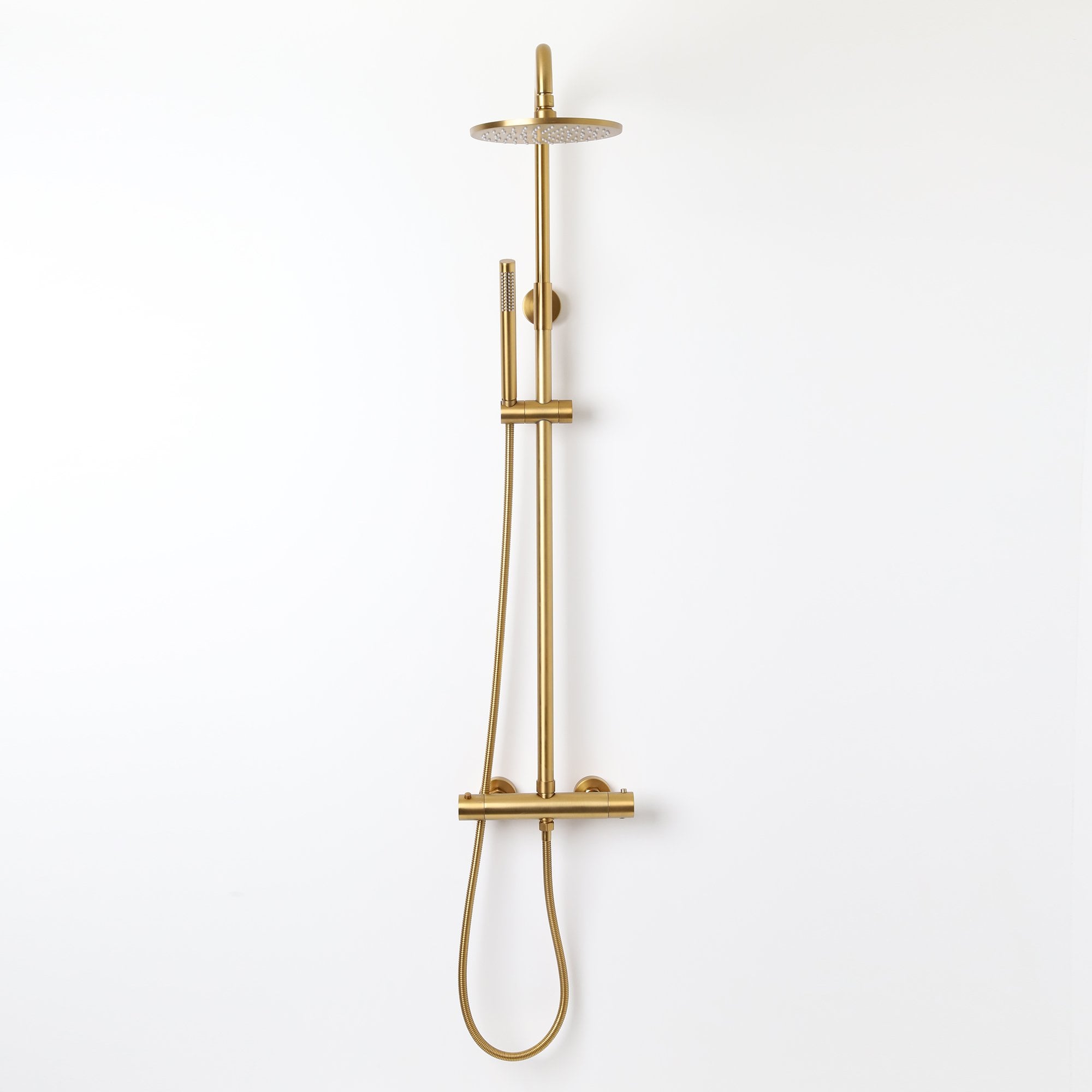 Однорычажный смеситель для душа с 3 отверстиями и ручным душем LUSSO Elegance ARCH-00042233 - Вид №6