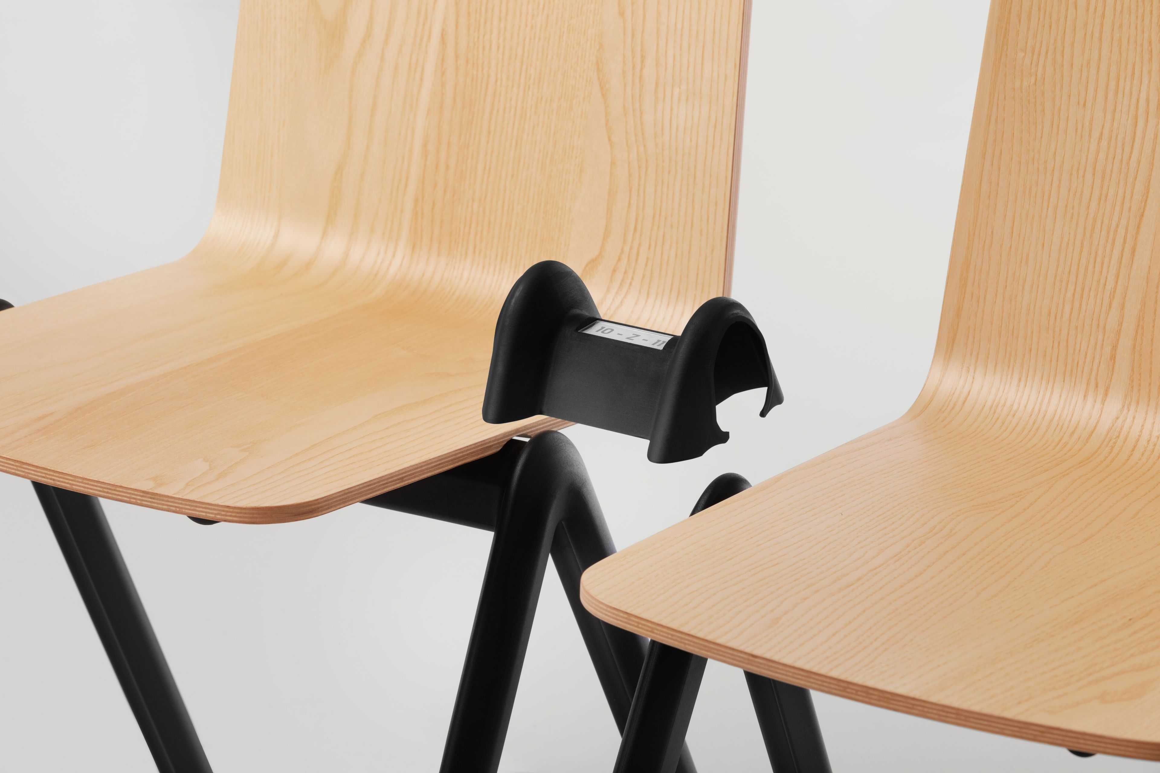 Деревянный штабелируемый стул Midj стек ARCH-00103289 - Вид №3