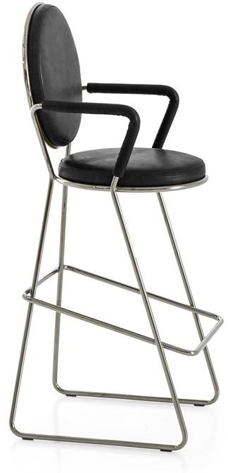 Moroso Высокий табурет с подлокотниками Double zero sun-id-1465496 - Вид №1