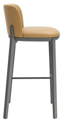 HC28 Cosmo Табурет кухонный, обитый кожей, с подставкой для ног Erika J08 - Вид №1