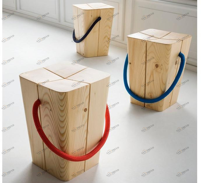 ELITE TO BE Табурет из массива дерева sun-id-1383632