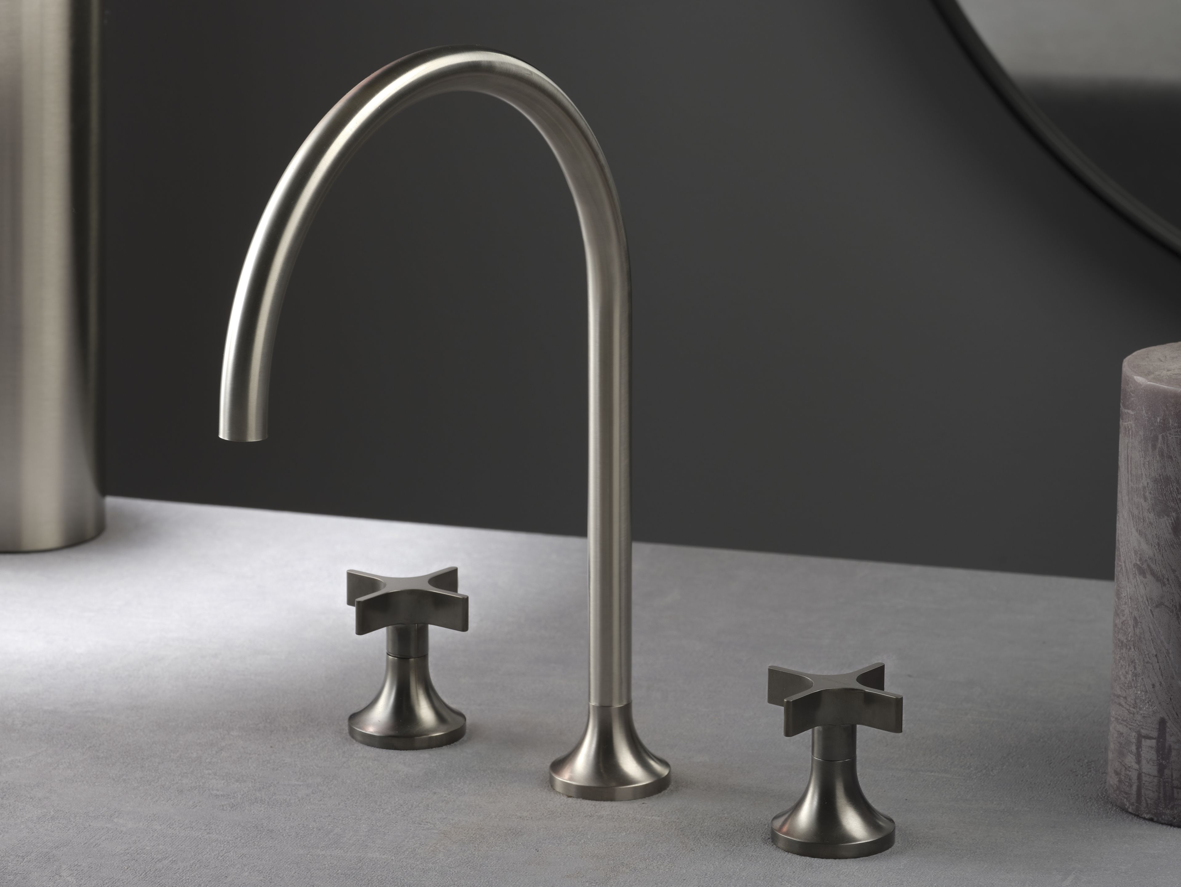 Смеситель для раковины с 3 отверстиями Ritmonio Diametro35 Cross ARCH-00073607 - Вид №1