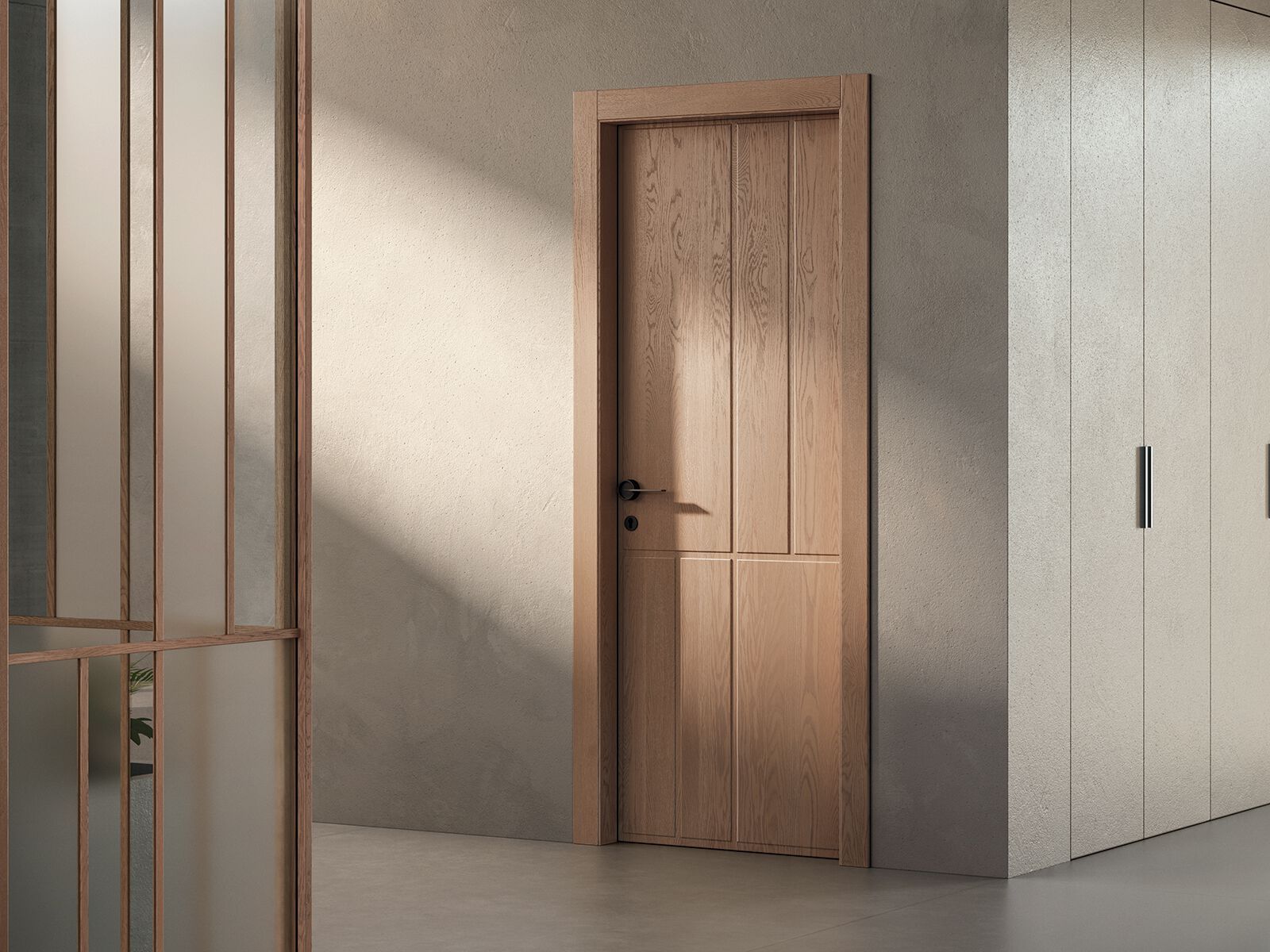 Деревянные распашные двери GAROFOLI нас ARCH-00150954