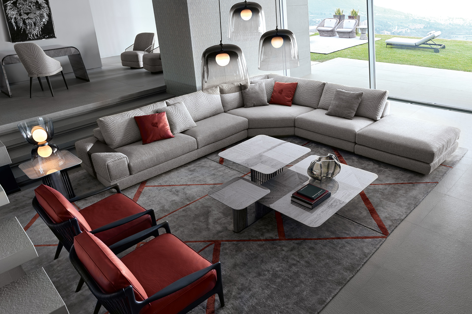 490/40 Moonlight Тройной журнальный столик - giorgio collection - Вид №4