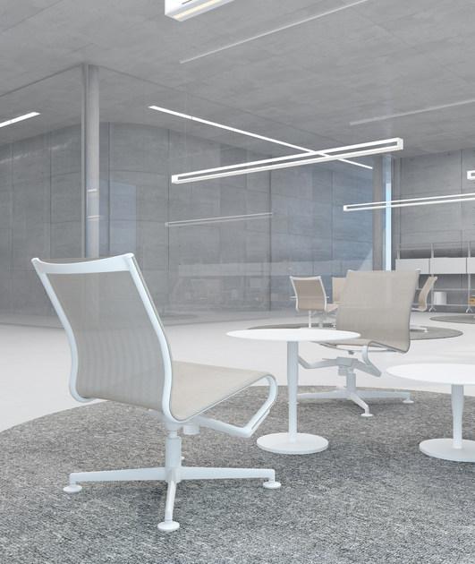 Alias Кресло офисное поворотное с 4-мя спицами и подлокотниками Frame 52 / frame 52 soft sun-id-1394042 - Вид №3