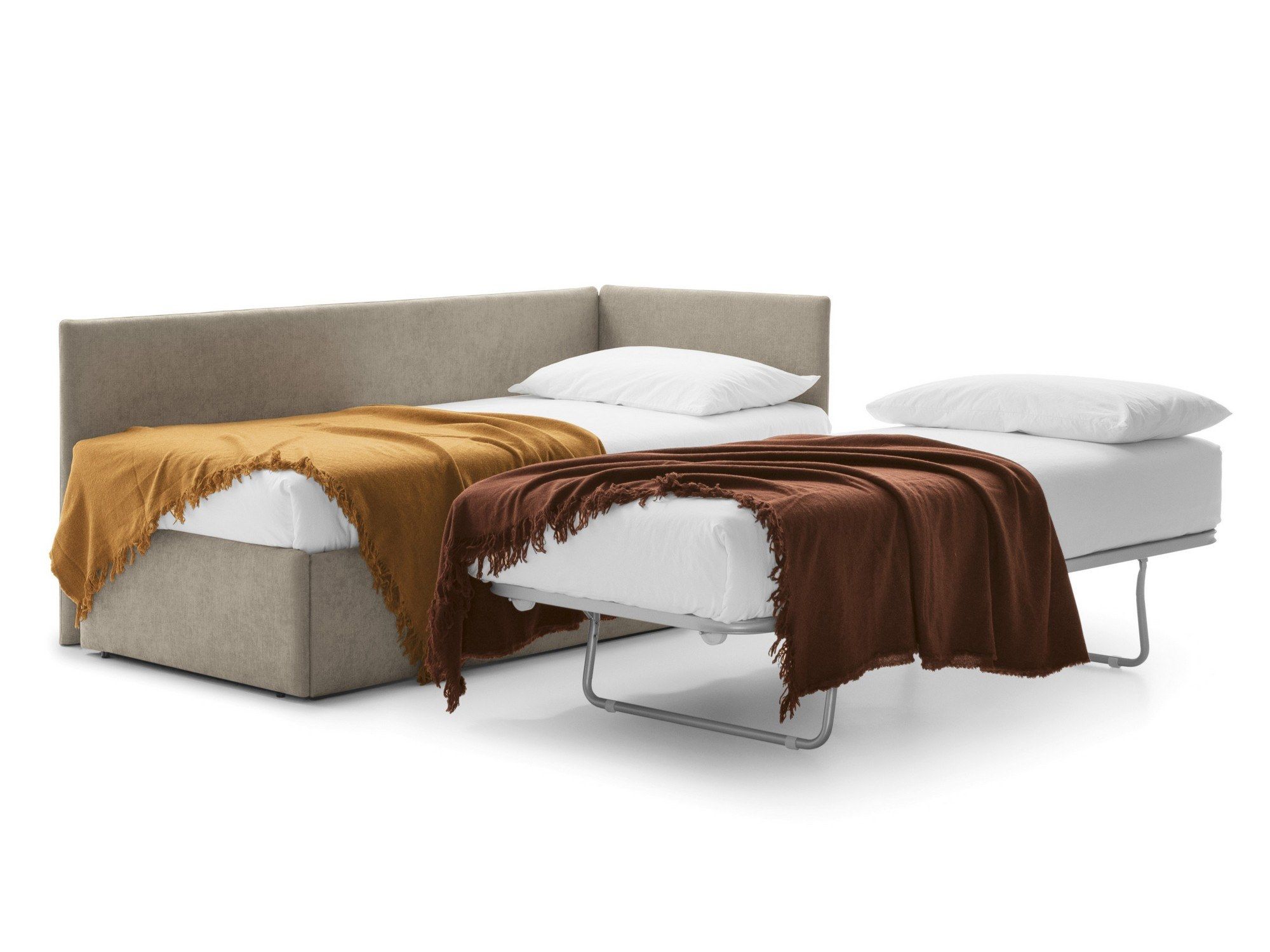 Односпальная кровать с мягким изголовьем Bolzan Point ARCH-00144675 - Вид №6