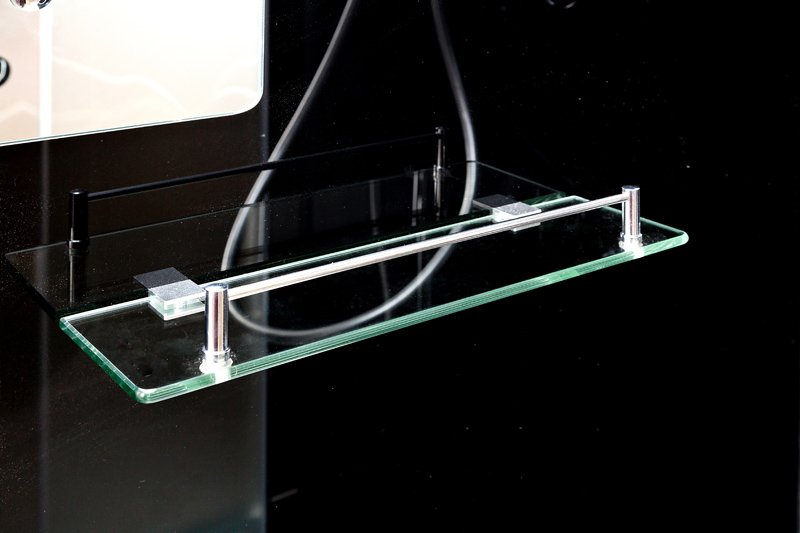 ЕМ1511 L с гидромассажем (гм.) Душевая кабина DETO Серия EM B10S BLACK - Вид №5