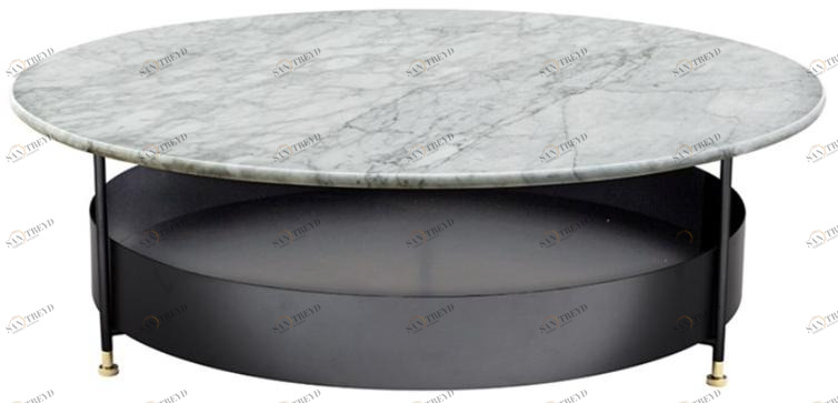 HC28 Cosmo Журнальный столик из мрамора с отделением для хранения  41c011-01 /41c012-01 