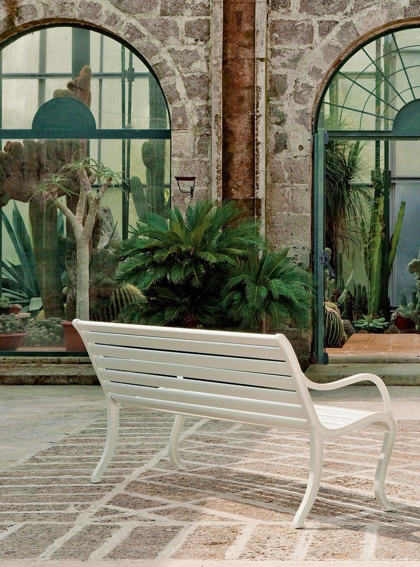 FAST Скамья из алюминия со спинкой Omnia selection sun-id-1387666 - Вид №1