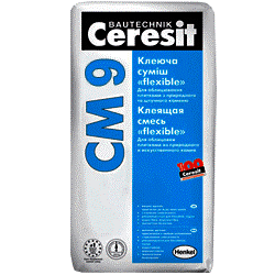 Клей для плитки для внутр. работ 25 кг СМ 9 CERESIT 14263/12808