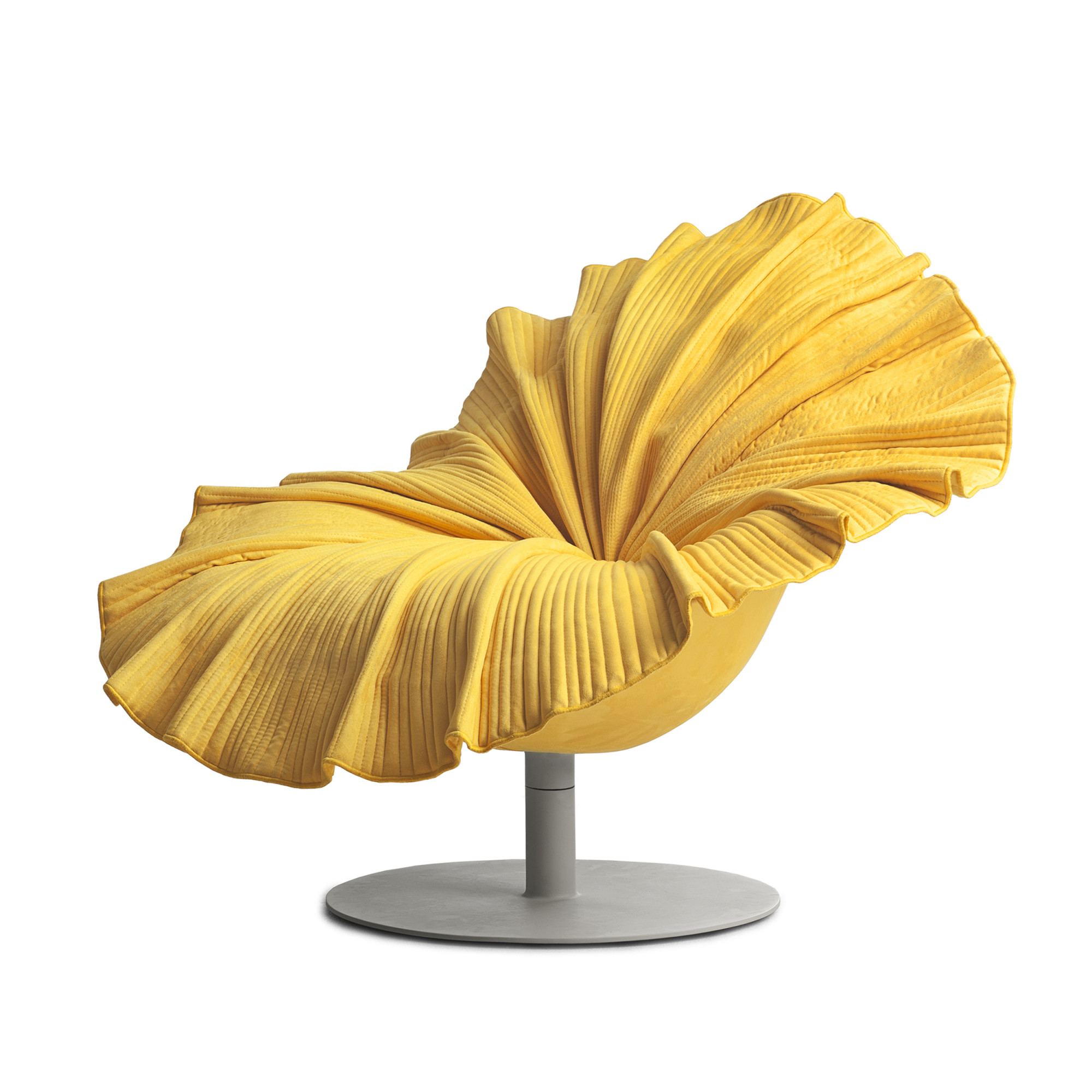 2000983211224 Кресло Yellow LAZY LIFE PARIS Bloom