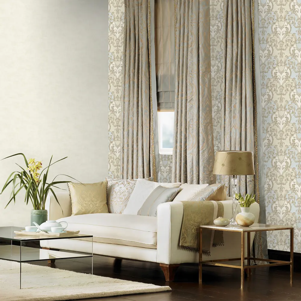 Обои флизелиновые 1,06х10 м цвет бежевый ED1122-03 81961335 STLM-2098717 EURO DECOR Baccarat - Вид №4