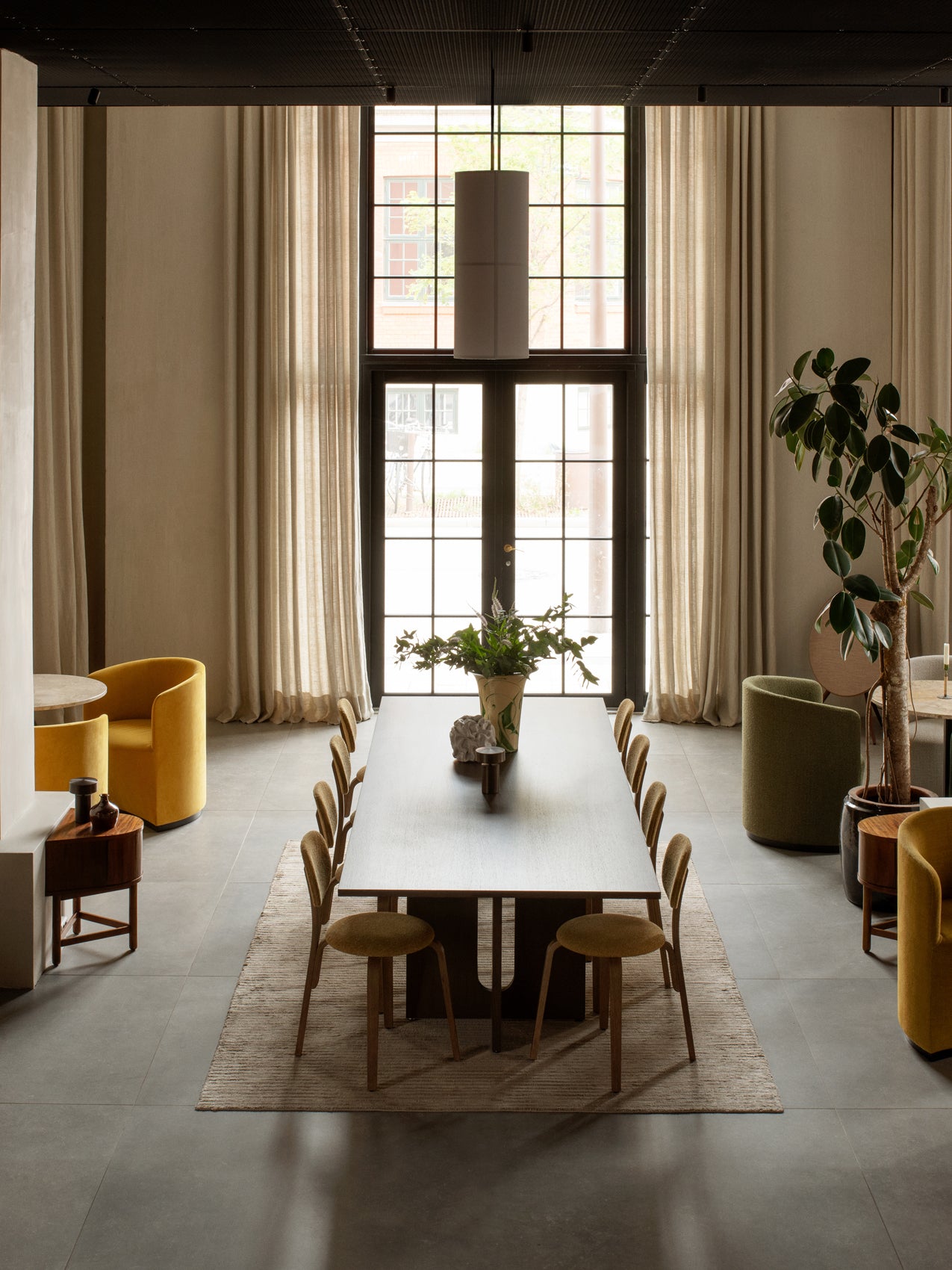 5709262050826 Afteroom Plus, Обеденный стул на деревянной основе, обитый LuceLight  - Вид №7