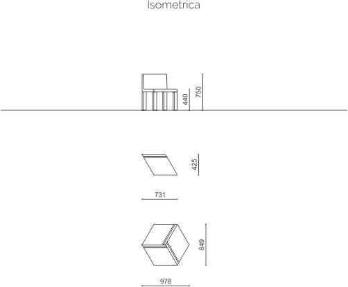 Metalco Модульная скамья Stile molecular concrete sun-id-1377963 - Вид №4