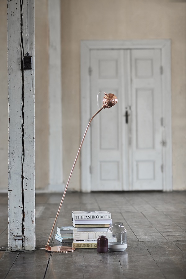 Лампа напольная Ball, латунь в глянце Frandsen 30705101101 - Вид №1