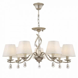 Люстра подвесная кремовая Monique 07G FREYA ДИЗАЙНЕРСКИЕ, CLASSIC 00-3956405 Бежевый;золото