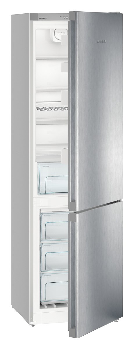 CNPel 4813-23 001 Холодильники / 201,1х60х65,5 см, 338 л (243 л + 95 л), nofrost, 3 контейнера мк, a++, серебристый Liebherr  - Вид №8