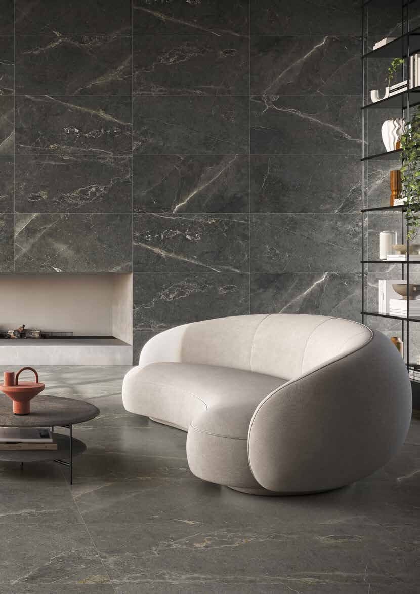 Каменный эффект фарфоровый пол/покрытие VitrA Bathrooms METEORITE ARCH-00141090 - Вид №3