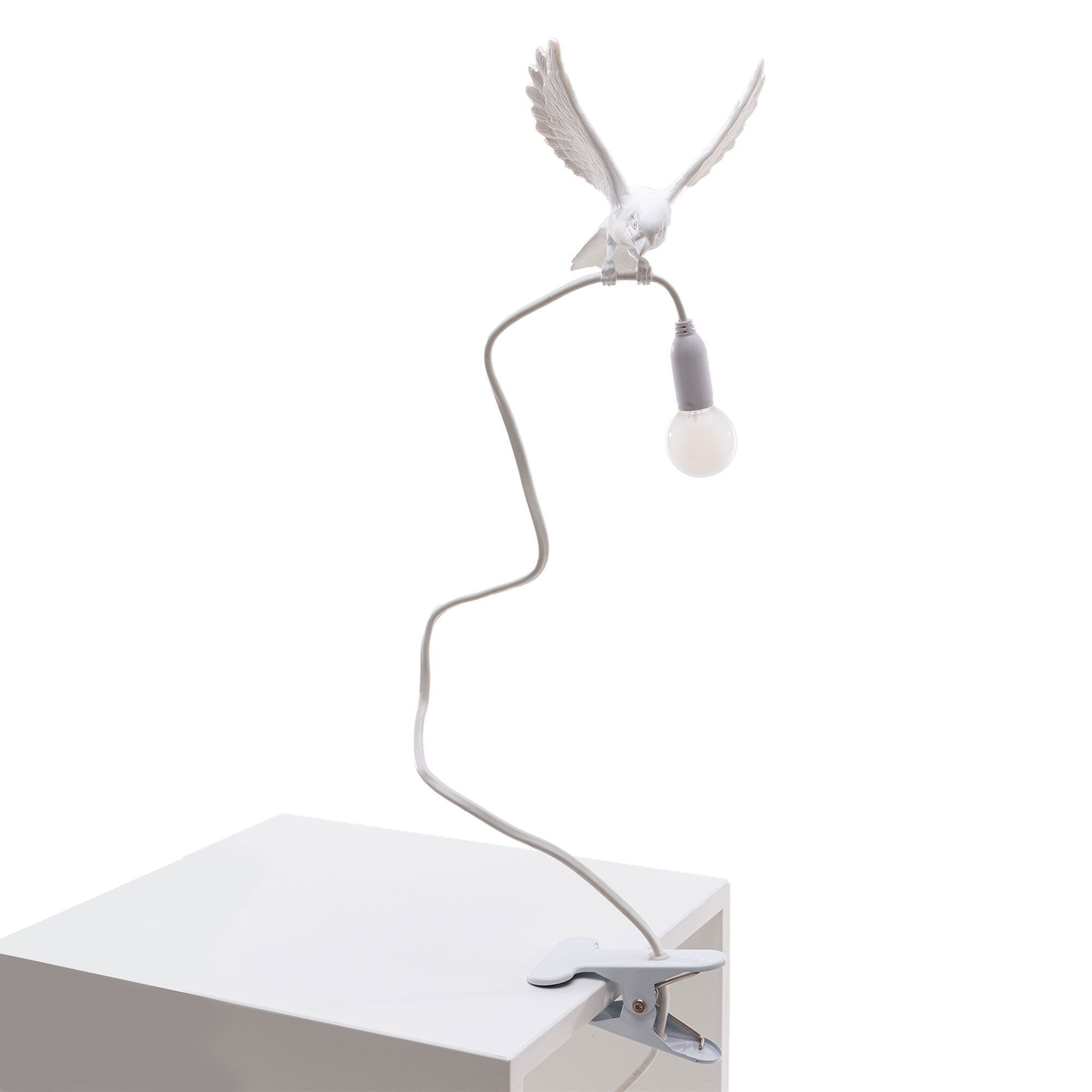 Светодиодная настольная лампа из смолы Seletti Sparrow Lamp ARCH-00108850 - Вид №4