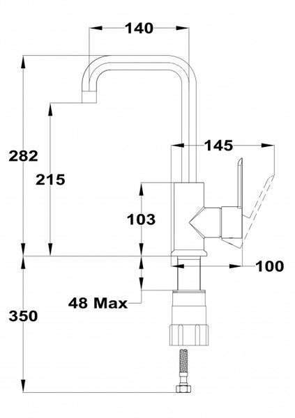 951095 Смеситель Teka Petra 813766280  - Вид №1