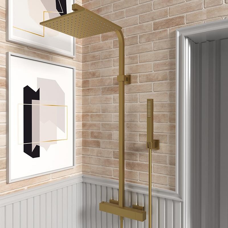 Paini Dax-R 84PJ689TH душевая система с термостатом  - Вид №1