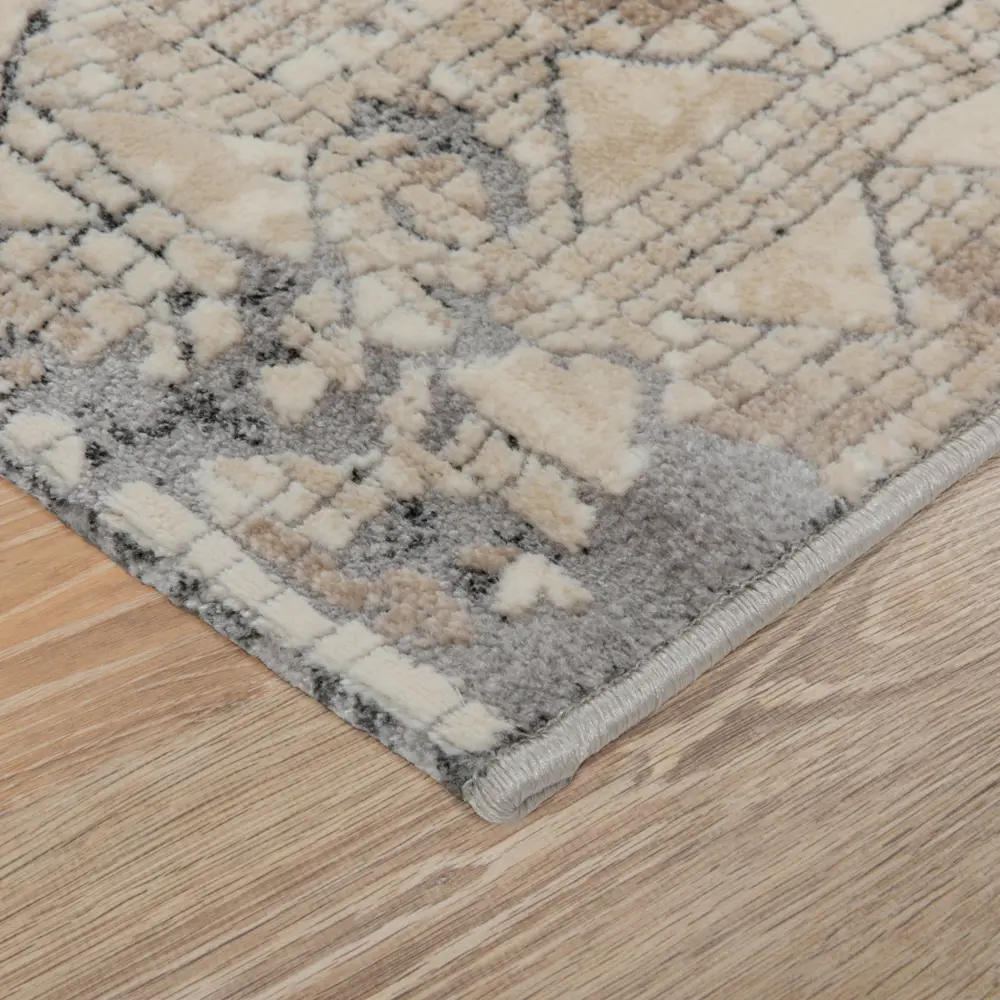 Ковер полипропилен Nika 0A863A 160х230 см цвет бежевый STLM-2189959 - Вид №1