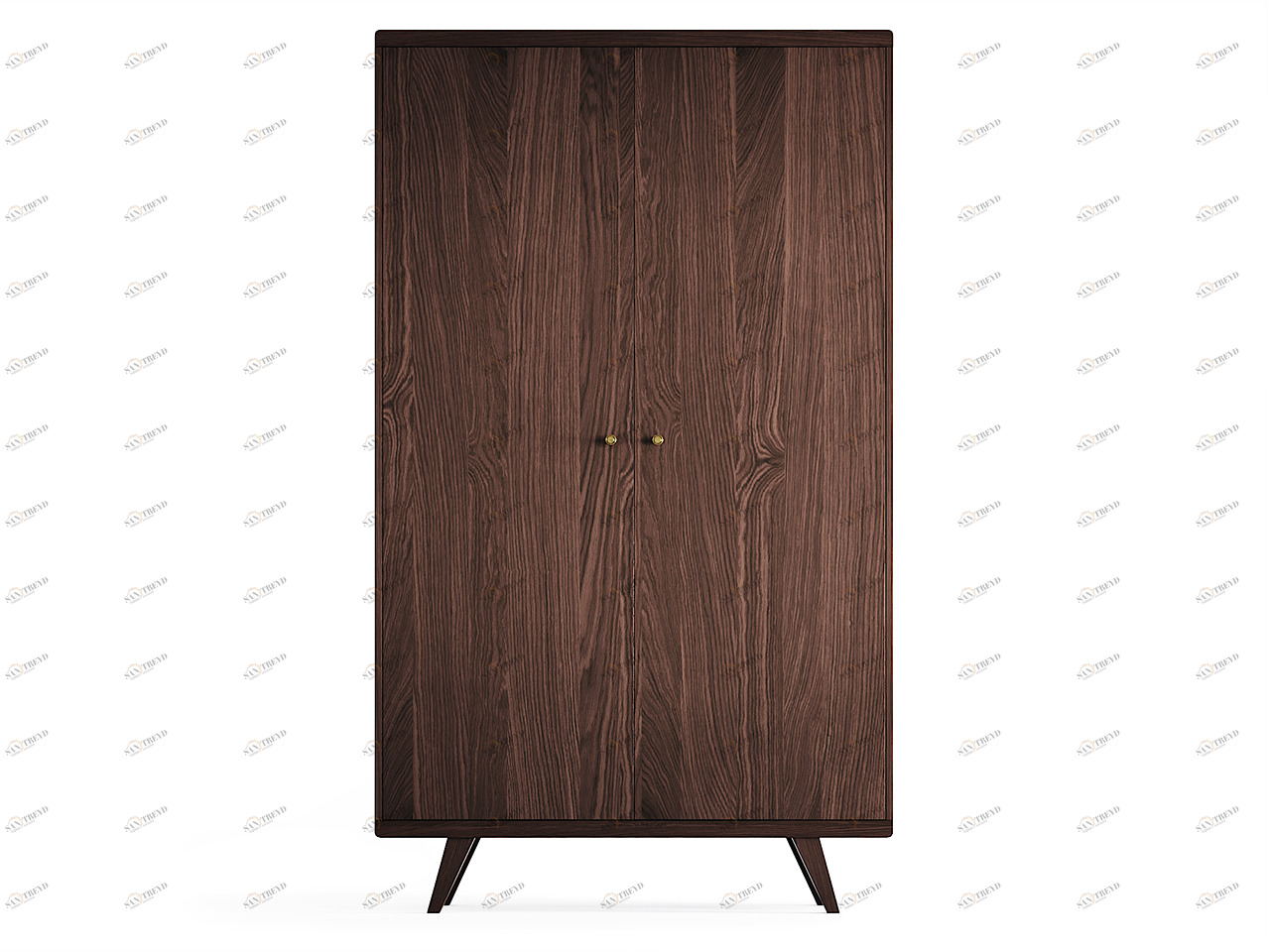 Шкаф распашной двухдверный темно-коричневый Thimon THE IDEA  210338 Коричневый 