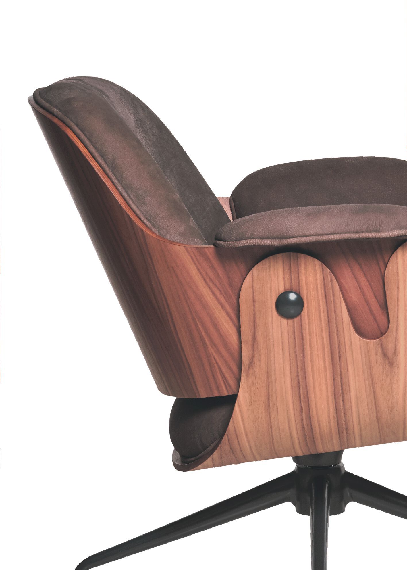 4-спицевое вращающееся кресло BD Barcelona LOW LOUNGER ARCH-00083161 - Вид №5