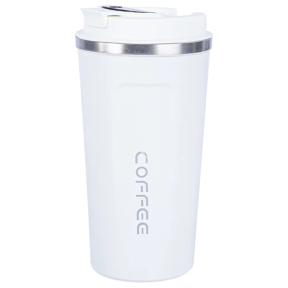 Термокружка 510 мл металлическая колба цвет белый Santreyd STLM-2170776