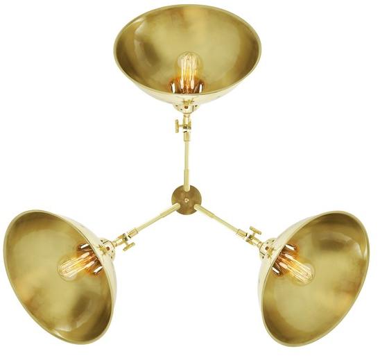 Mullan Lighting Регулируемая люстра из латуни  Mlf228  - Вид №3