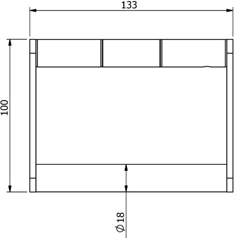 29043C Бумагодержатель подвесной цвет хром LANGBERGER Accessories - Вид №2
