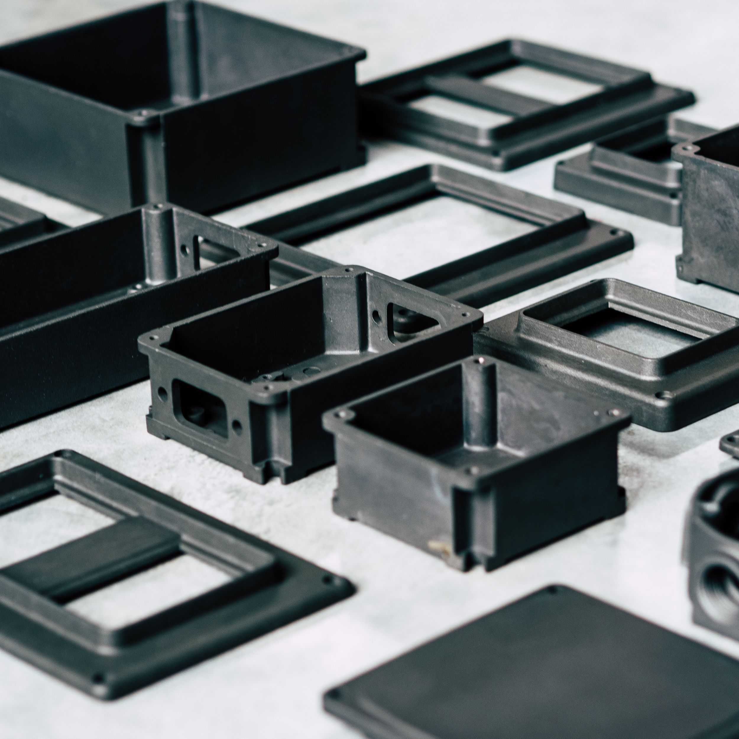 Анодированный алюминиевый ящик для электрической системы Genuit Graphite ARCH-00089551 - Вид №6