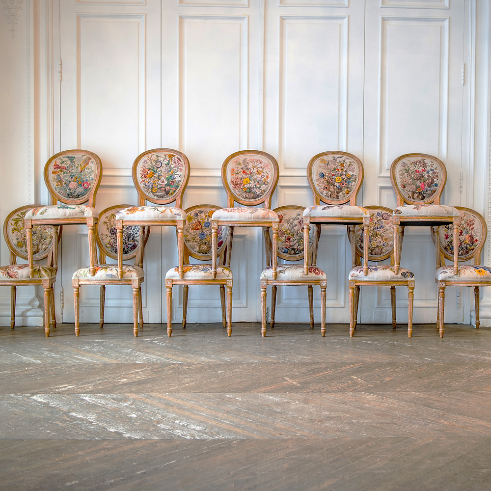 121108 Стул «12 месяцев цветения», версия Август Object Desire  - Вид №10