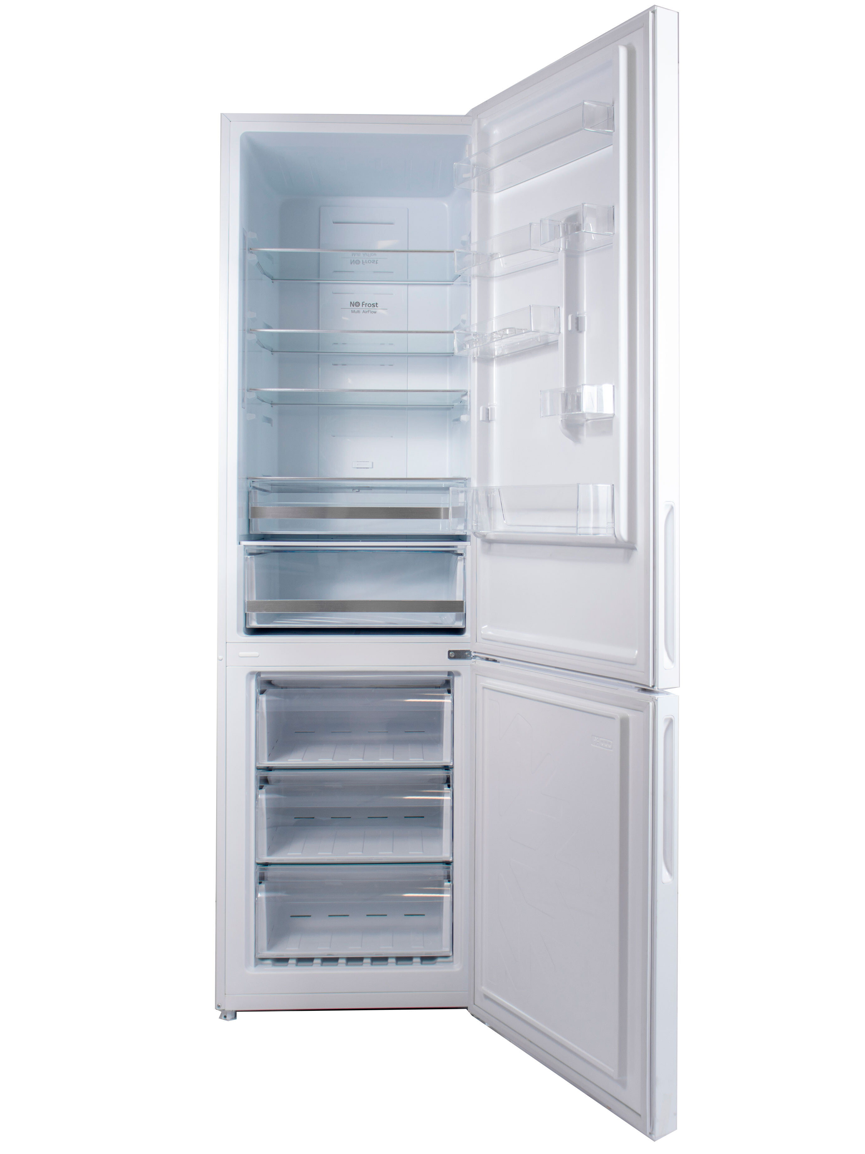 9141911 Холодильник с морозильником   HOLBERG HRB 2001NDW белый STDN-0139348 - Вид №1