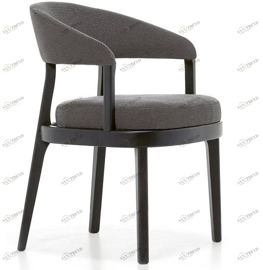 Very Wood Стул из ткани с подлокотниками Eclipse 02